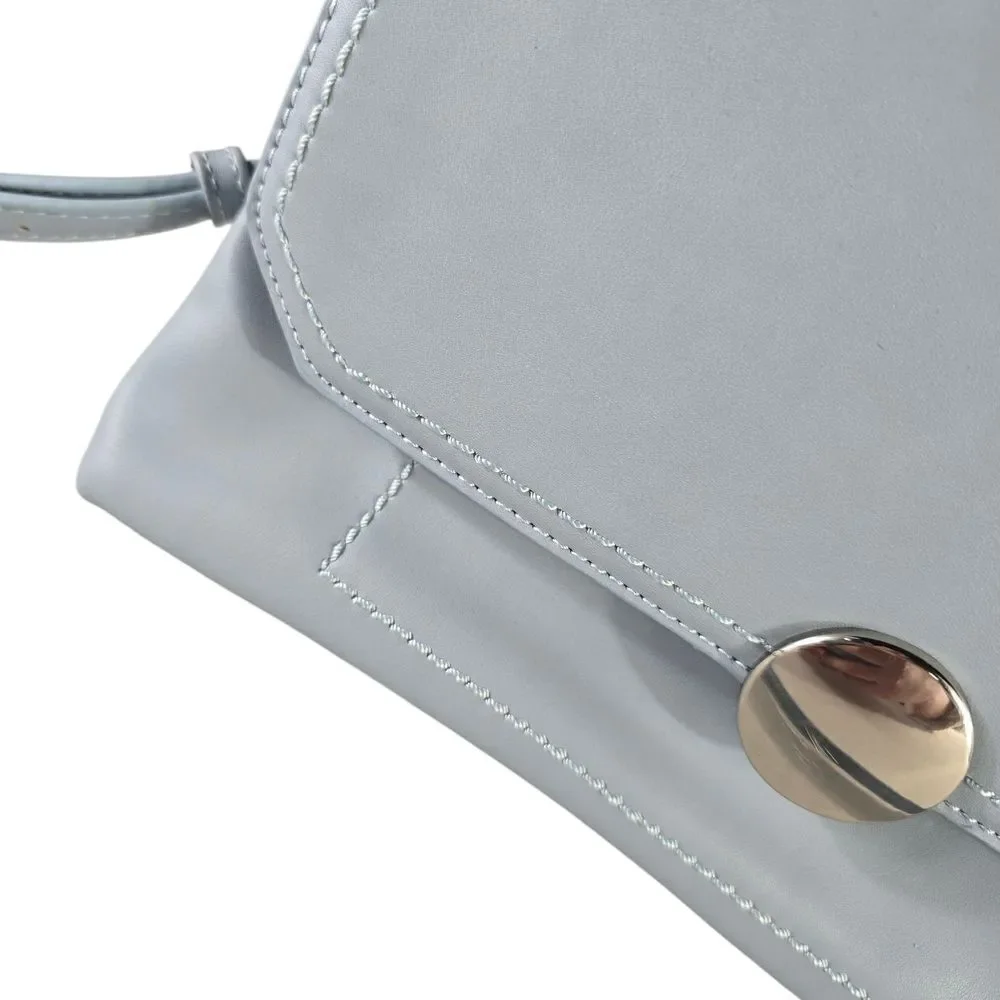 Kaari Blue Elegant Gray Crossbody Bag